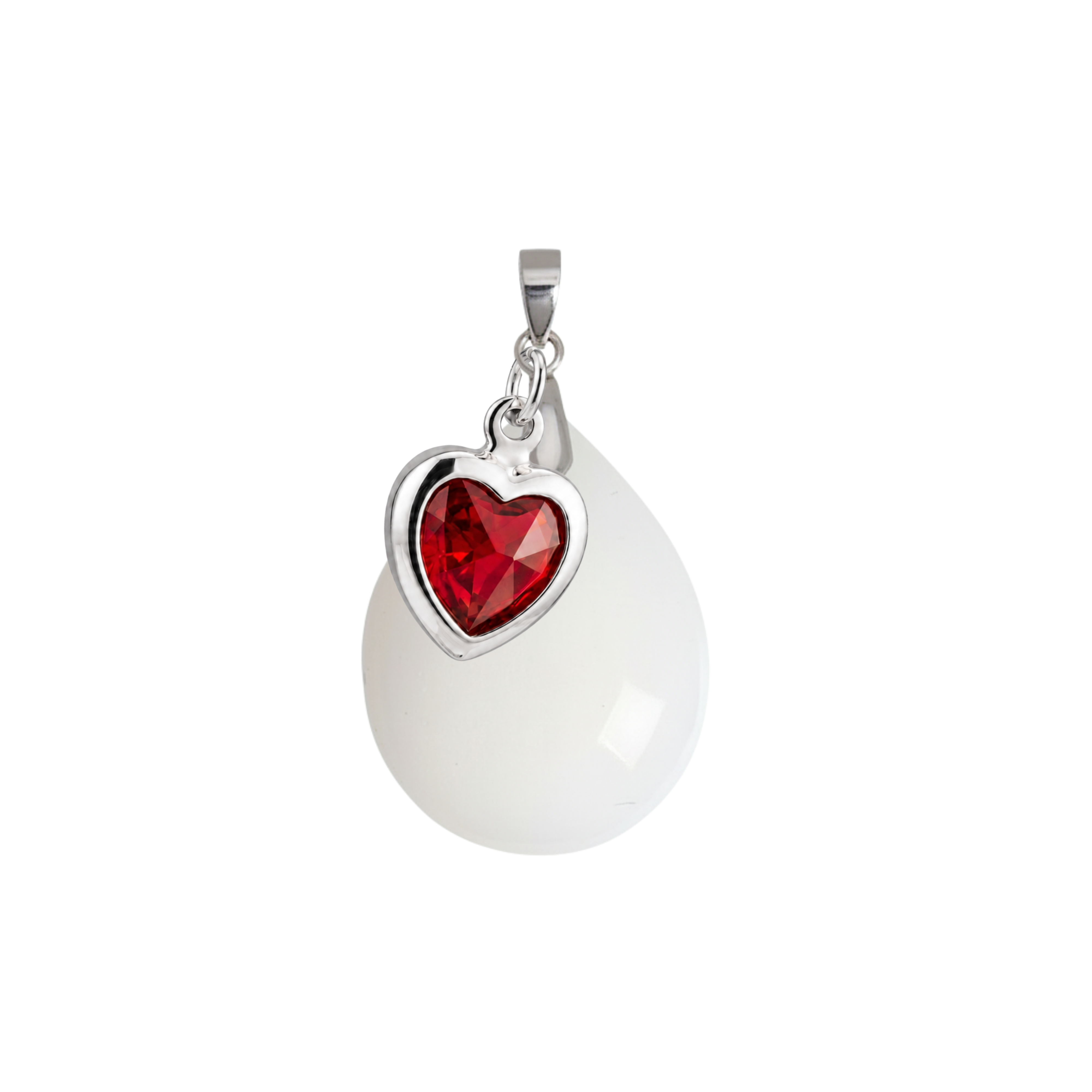 Chubby Mini Drop with Ruby Heart