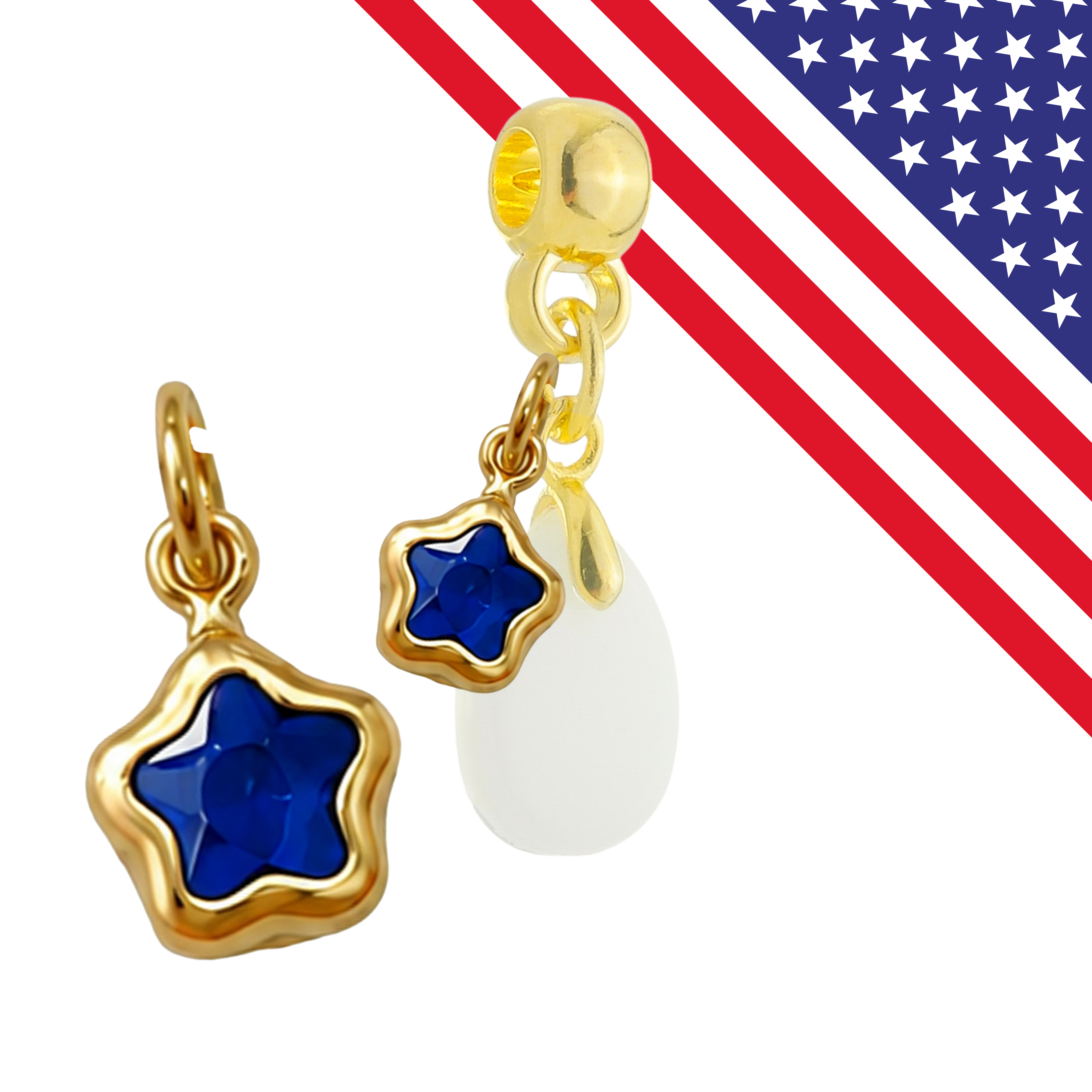 Additional Charm + 4th of July Star – Kit not included