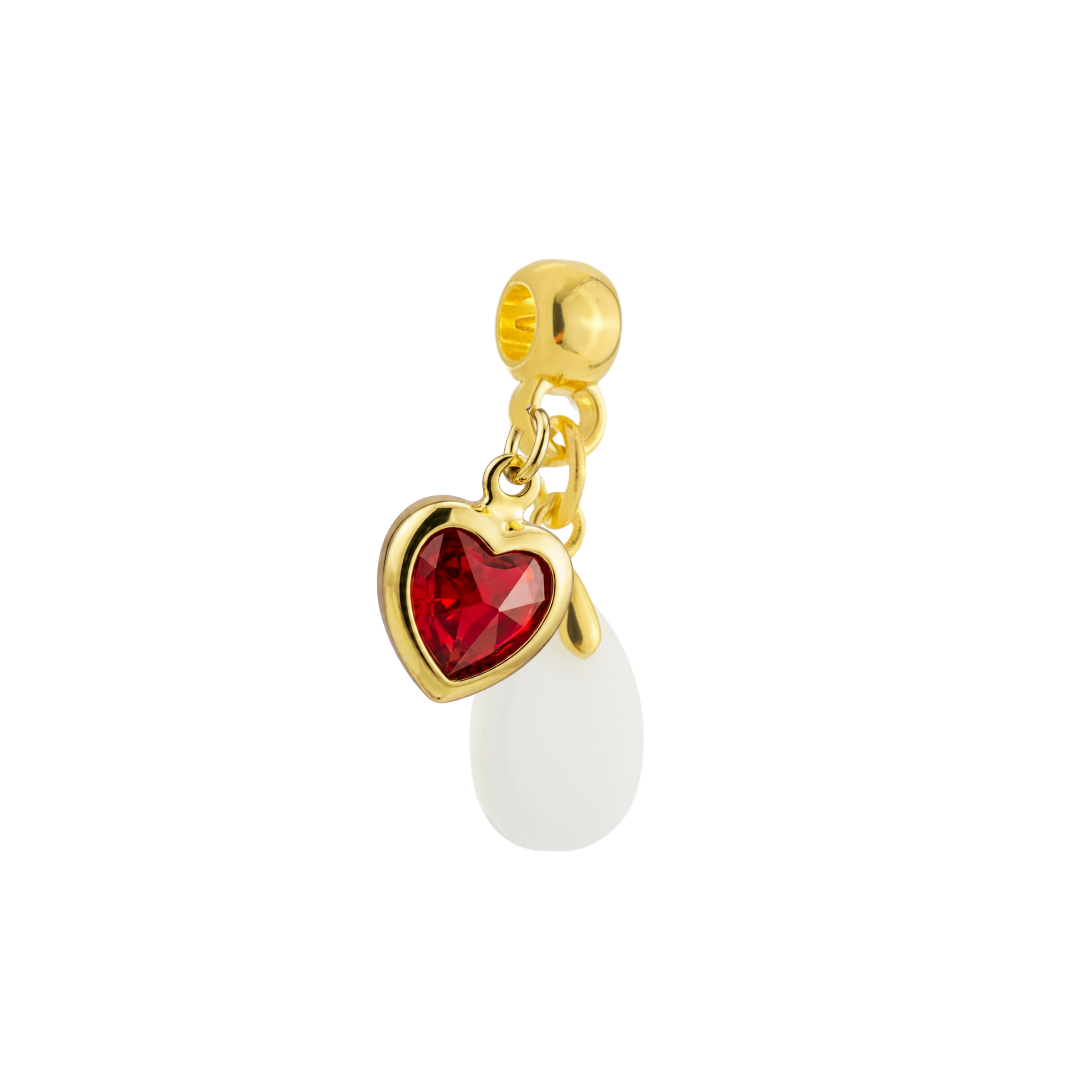 Mini Drop with Ruby Heart