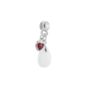 Mini Gota con Corazón Rubí