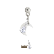 Mini Moon with Zirconia Drop
