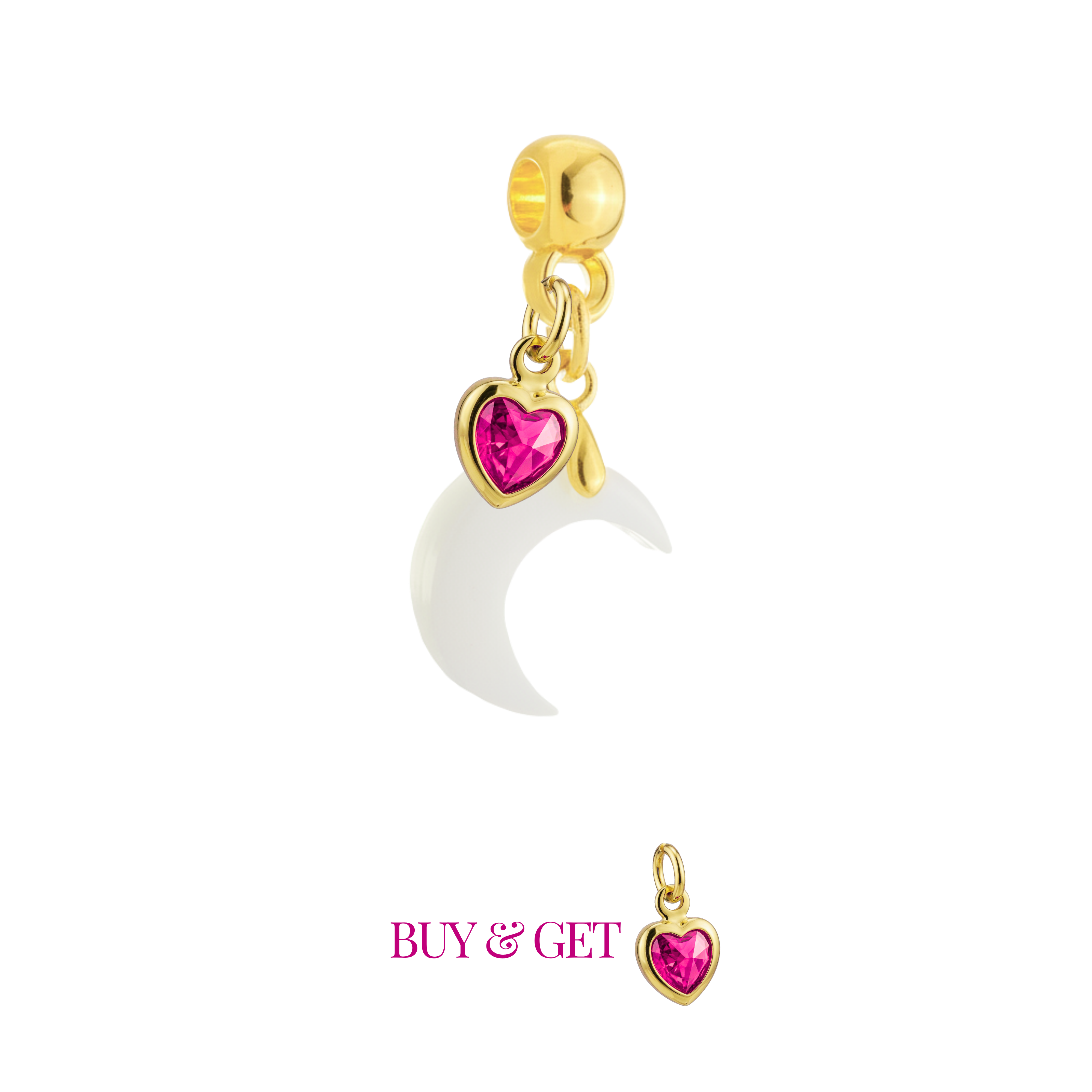 Mini Luna con Corazón de Mamá