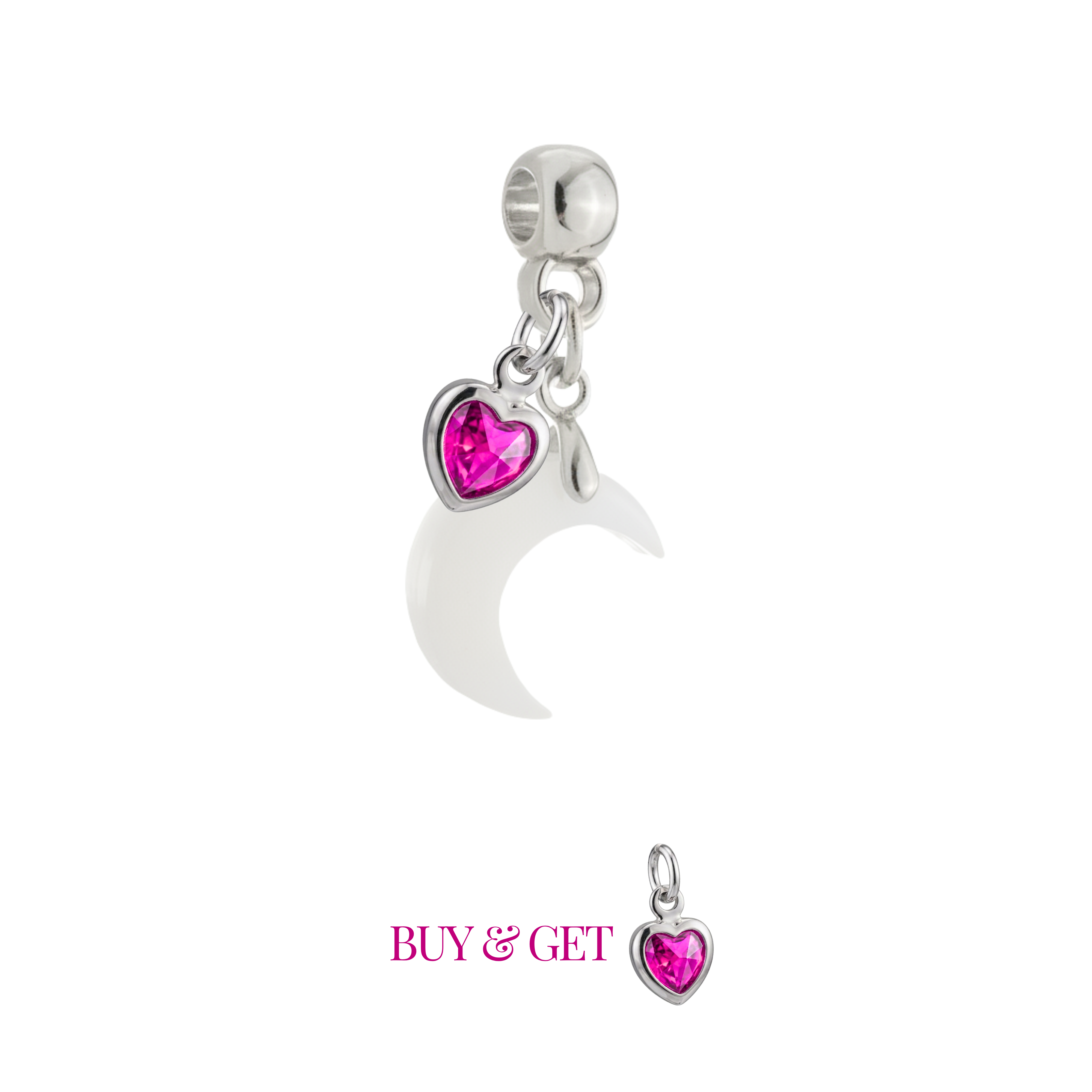 Mini Luna con Corazón de Mamá