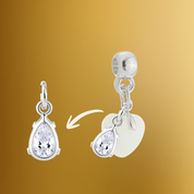 Additional Charm with Zirconia Drop