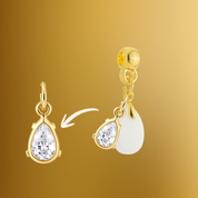 Additional Charm with Zirconia Drop
