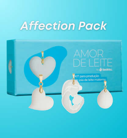 3 Joyas de leche materna Pendente - Motherlove Kit