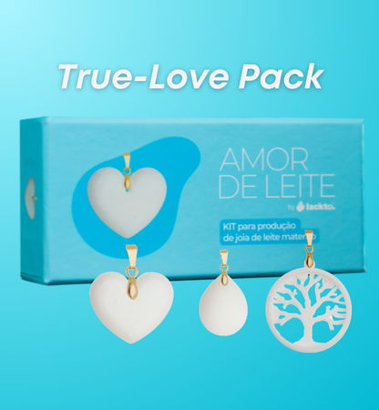 3 Breast Milk Jewelry Pendant - MotherLove Kit