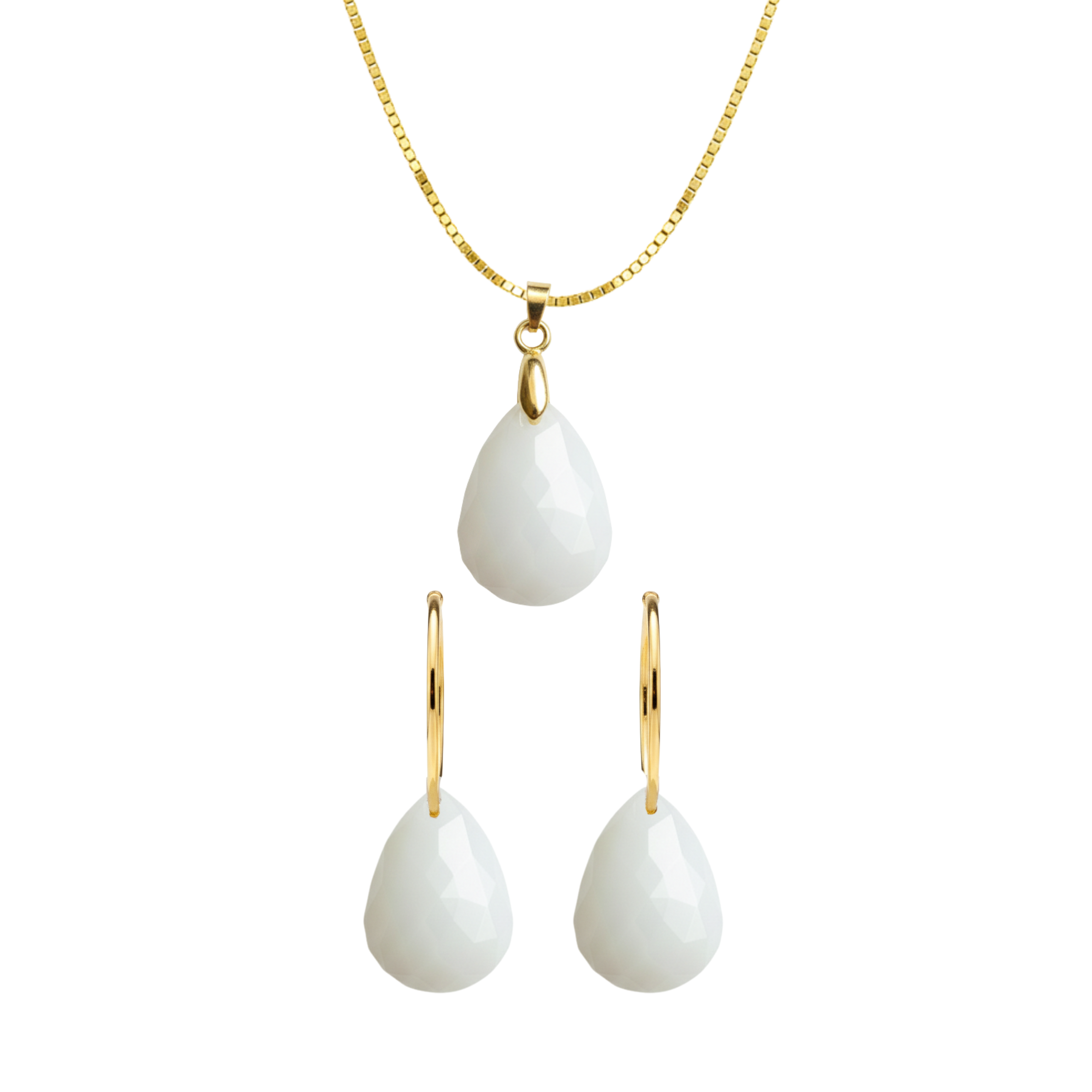 Pendant with Chain and Earrings – Kit not included