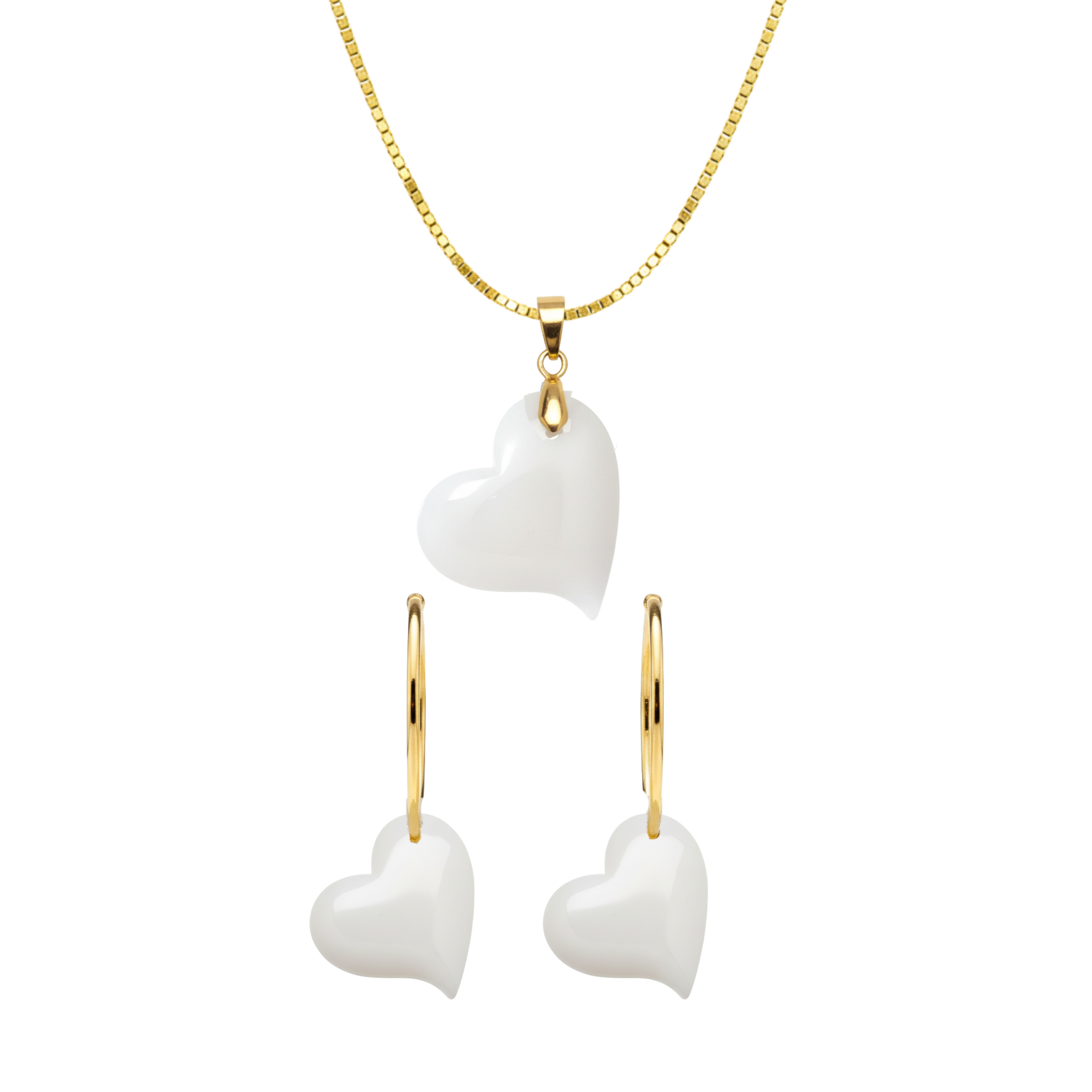 Pendant with Chain and Earrings – Kit not included