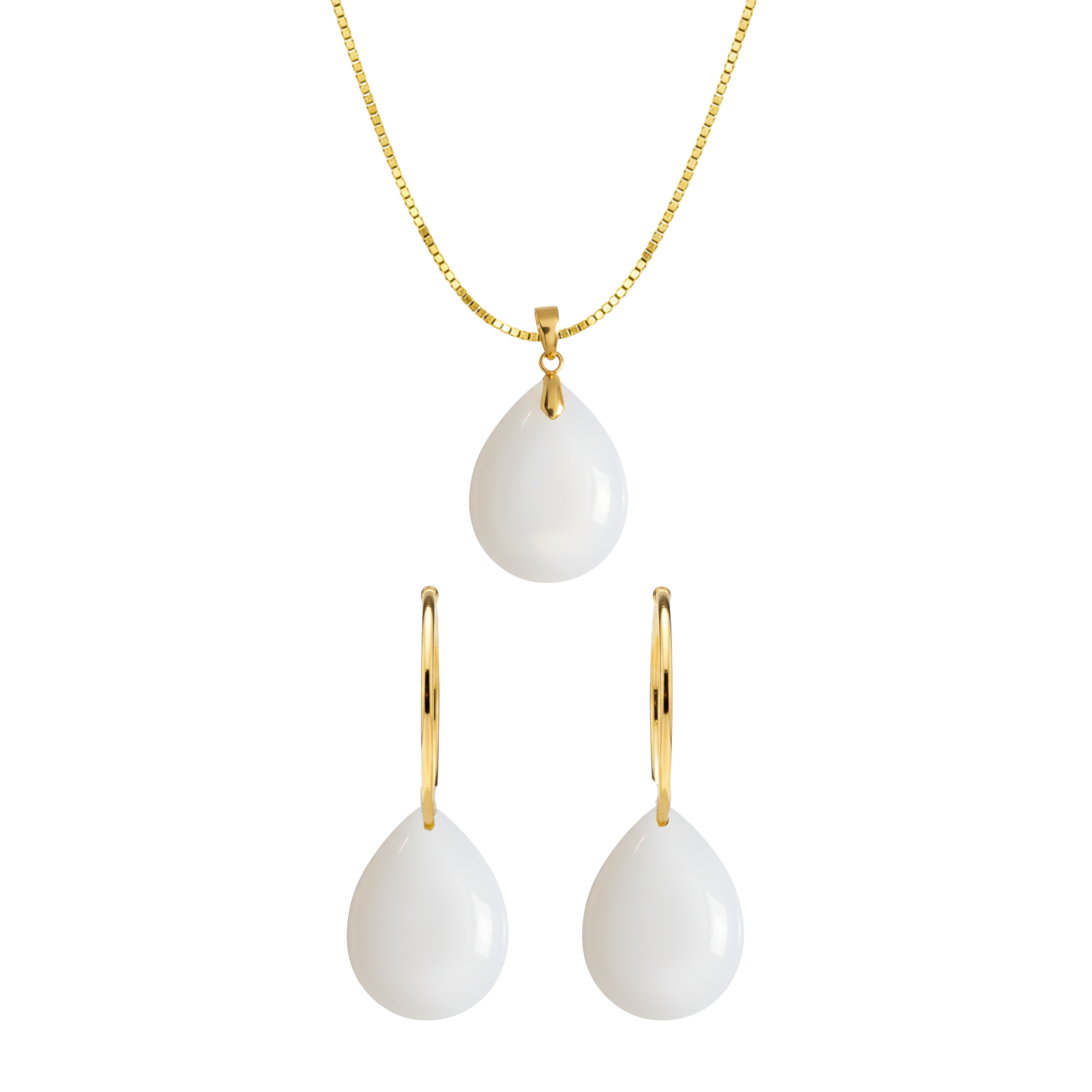 Pendant with Chain and Earrings – Kit not included