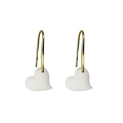 Twisted Heart Earring - Breast Milk jewelry