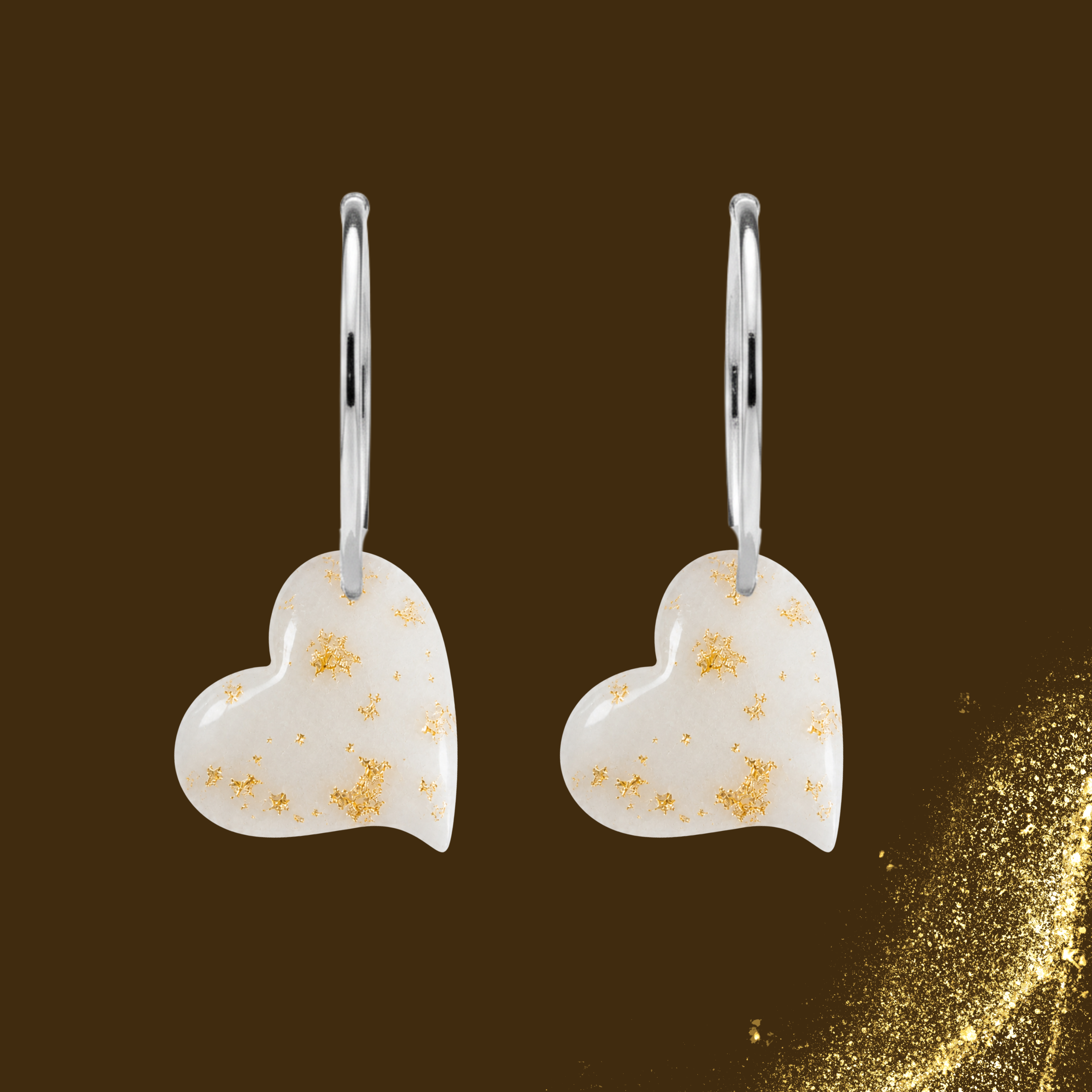Pendientes Adicional con Hoja de Oro – Kit no incluido