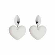 Chubby Heart Earring - Breast Milk Jewelry